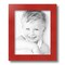 ArtToFrames 8.5x11 Inch Picture Frame, This 1.50 Inch Custom Wood Poster Frame is Available in Multiple Colors, Great for Your Art or Photos - Comes with Regular Glass and Corrugated Backing (A44RR)